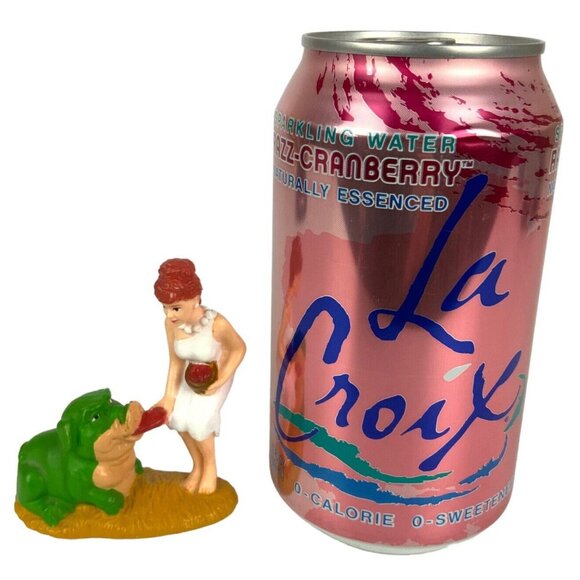 Flintstones Movie Wilma & Pigasaurus 1994 Collectible PVC Toy Figure - Picture 7 of 7